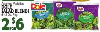 Bravo Supermarkets Dole salad blends offer