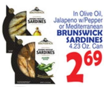 Bravo Supermarkets Brunswick sardines offer