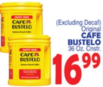 Bravo Supermarkets Cafe bustelo offer