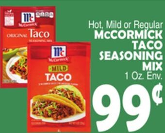 Bravo Supermarkets Mccormick taco seasoning mix offer