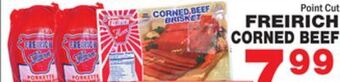 Bravo Supermarkets Freirich corned beef offer