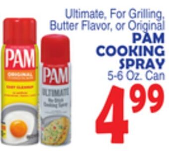 Bravo Supermarkets Pam cooking spray offer