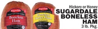 Bravo Supermarkets Sugardale boneless ham offer