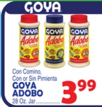 Bravo Supermarkets Goya adobo offer