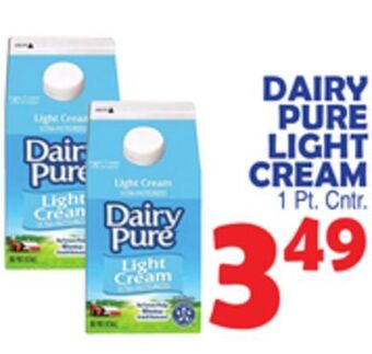 Bravo Supermarkets Dairy pure light cream offer