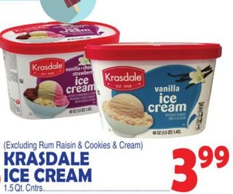 Bravo Supermarkets Krasdale ice cream offer