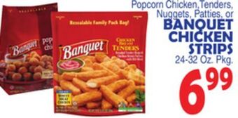 Bravo Supermarkets Banquet chicken strips offer