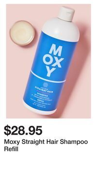 Bath & Body Works Moxy straight hair shampoo refill offer