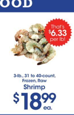 Price Rite Shrimp offer