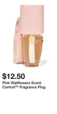 Bath & Body Works Pink wallflowers scent control™ fragrance plug offer