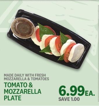 Kings Food Markets Tomato & mozzarella plate offer