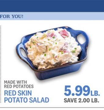 Kings Food Markets Red skin potato salad offer