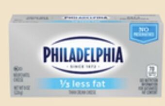 Kings Food Markets Kraft philadelphia cream cheese bars offer