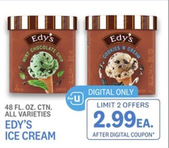 Kings Food Markets Edy's ice cream offer