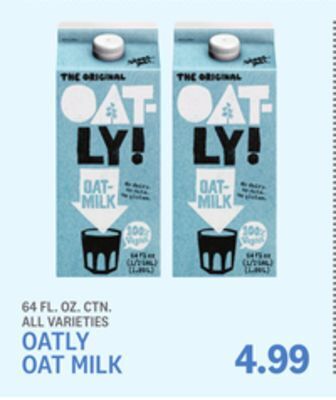 Kings Food Markets Oatly oat milk offer