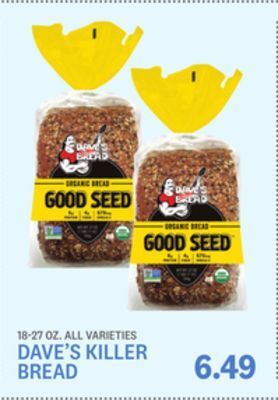 Kings Food Markets Dave's killer bread offer