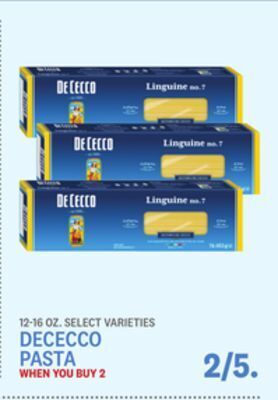 Kings Food Markets Dececco pasta offer