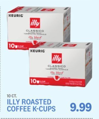 Kings Food Markets Illy roasted coffee k-cups offer
