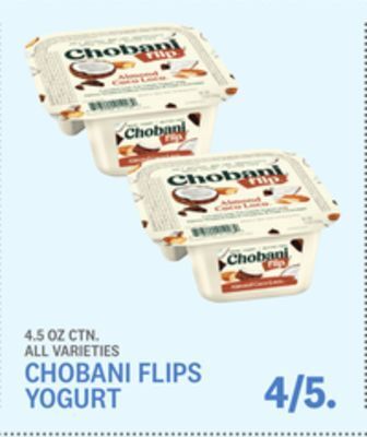 Kings Food Markets Chobani flips yogurt offer