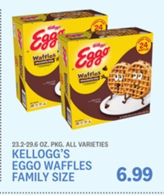 Kings Food Markets Kellogg's eggo waffles family size offer