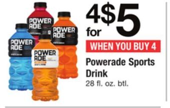 ACME Powerade sports drink offer
