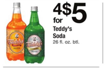 ACME Teddy's soda offer
