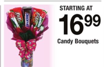 ACME Candy bouquets offer