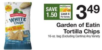 The Fresh Grocer Tortilla chips offer