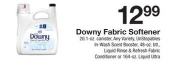 The Fresh Grocer Fabric softener offer