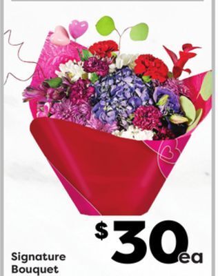 Weis Markets Signature bouquet offer