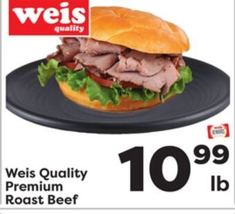 Weis Markets Weis quality premium roast beef offer