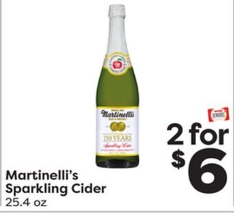 Weis Markets Martinelli's sparkling cider offer