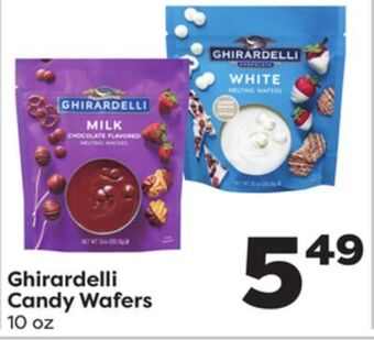Weis Markets Ghirardelli candy wafers offer