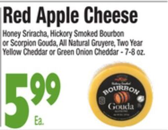 King Kullen Red apple cheese offer