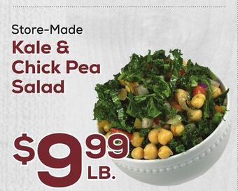 DeCicco & Sons Kale & chick pea salad offer