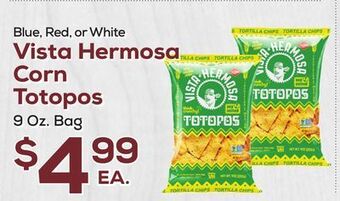 DeCicco & Sons Vista hermosa corn totopos offer