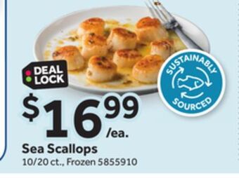 Stop&Shop Sea scallops offer