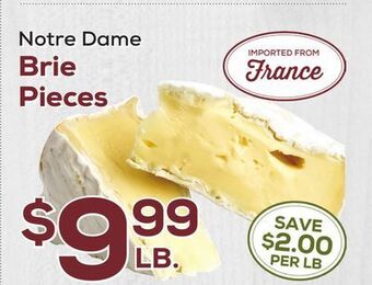 DeCicco & Sons Brie pieces offer