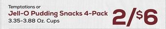 DeCicco & Sons Jell-o pudding snacks 4-pack offer