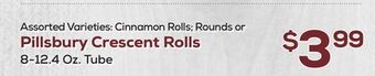 DeCicco & Sons Pillsbury crescent rolls offer