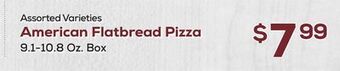 DeCicco & Sons American flatbread pizza offer