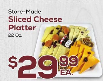 DeCicco & Sons Sliced cheese platter offer