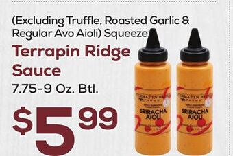 DeCicco & Sons Terrapin ridge sauce offer