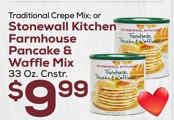 DeCicco & Sons Stonewall kitchen farmhouse pancake & waffle mix offer