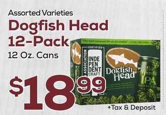 DeCicco & Sons Dogfish head 12-pack offer