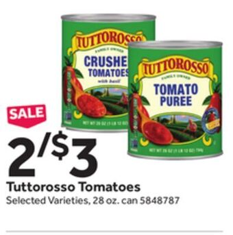 Stop&Shop Tuttorosso tomatoes offer