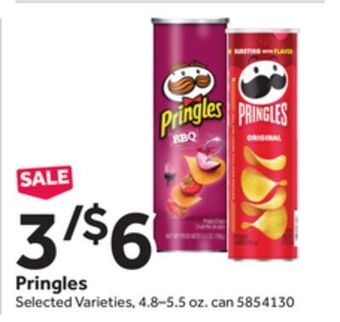 Stop&Shop Pringles offer