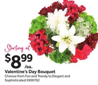 Stop&Shop Valentine's day bouquet offer