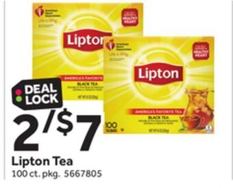 Stop&Shop Lipton tea offer