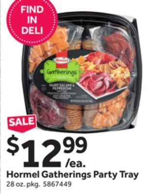 Stop&Shop Hormel gatherings party tray offer